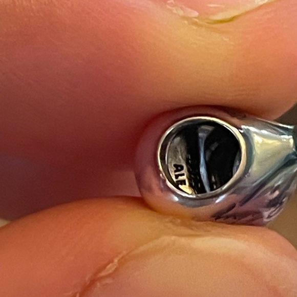 New Authentic Pandora Happy Birthday Purple Hot air balloon dangle charm - Picture 7 of 9